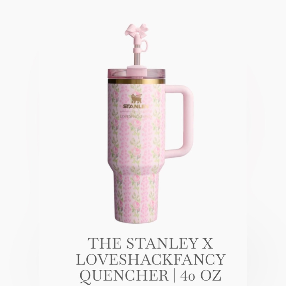 NEW Love Shack Fancy Stanley 40oz Tumblr in Heirloom